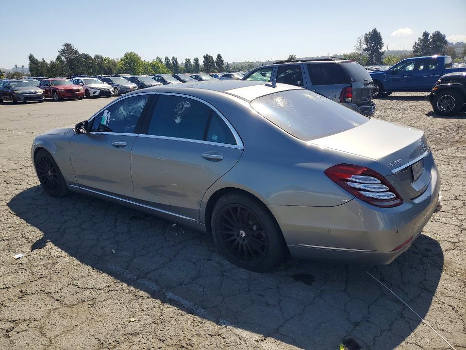 2015 Mercedes-benz S-klasse VIN WDDUG8CB3FA086664 COPART salvage auction — VANDALISM, Ca - Dis/Dlr/Exp Only Clean Title, sold $5,800 on 2026-07-27 (photo 2)