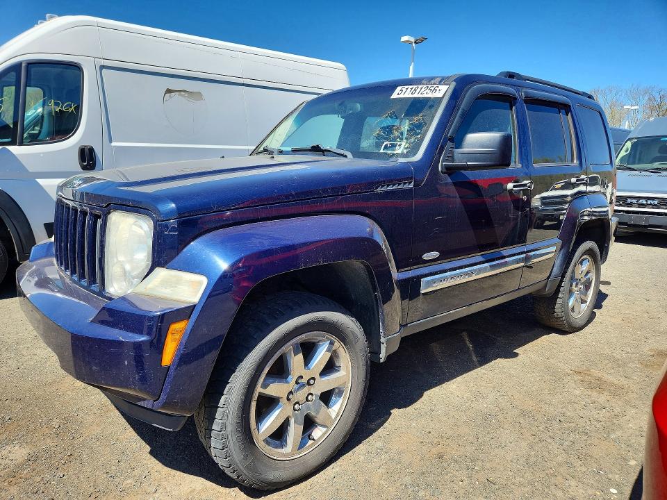 2012 Jeep Liberty VIN 1C4PJMAK5CW176644 COPART salvage auction — MINOR DENT/SCRATCHES, Wv - Certificate Of Title, sold $1,900 on 2026-07-21 (photo 1)