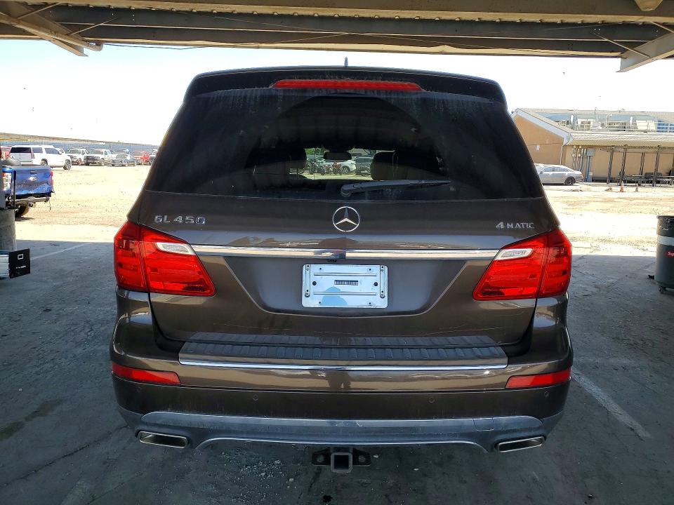2013 Mercedes-benz Gl-klasse VIN 4JGDF7CE7DA110670 COPART salvage auction — FRONT END, Ca - Salvage Certificate, sold $2,250 on 2026-07-09 (photo 6)