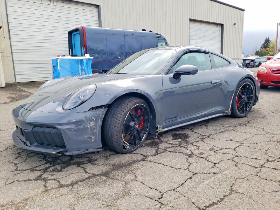 2025 Porsche 911 VIN WP0AB2A99SS226102 — COPART salvage auction photo
