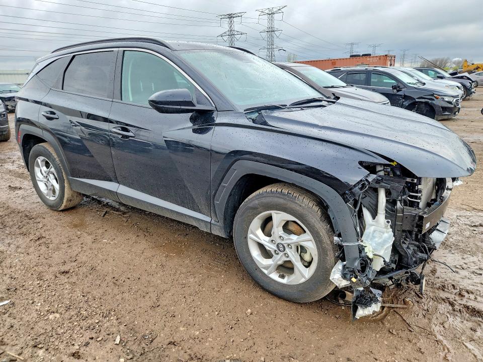 2024 Hyundai Tucson VIN 5NMJBCDE0RH347931 COPART salvage auction — FRONT END, Il - Salvage Certificate, sold $4,300 on 2026-07-09 (photo 4)