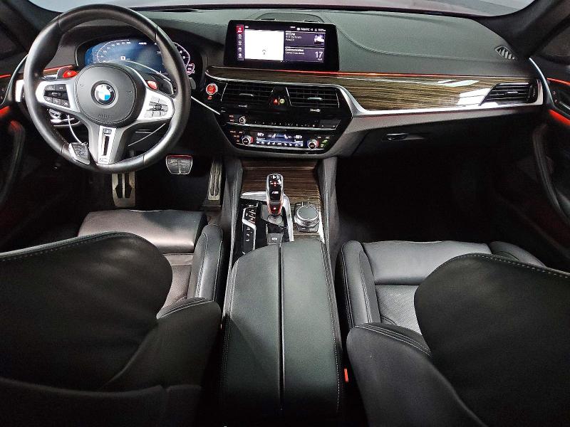 2020 BMW M5 VIN WBSJF0C02LCD41218 COPART salvage auction — NORMAL WEAR, IN - CERTIFICATE OF TITLE, sold $42,000 on 2026-07-30 (photo 8)