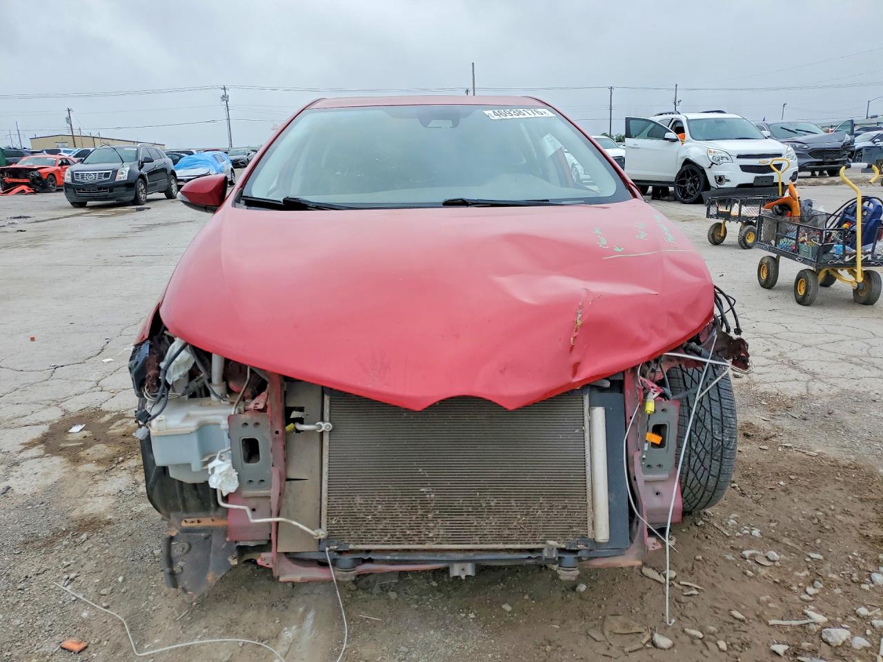 2017 Toyota Corolla VIN JTNKARJE4HJ538982 COPART salvage auction — All Over, OK - CERT OF TITLE-SALVAGE, sold $1,600 on 2026-07-09 (photo 5)