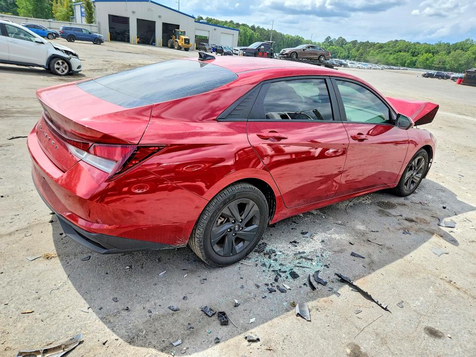 2023 Hyundai Elantra VIN KMHLM4AG6PU467619 COPART salvage auction — FRONT END, GA, sold $275 on 2026-07-27 (photo 3)