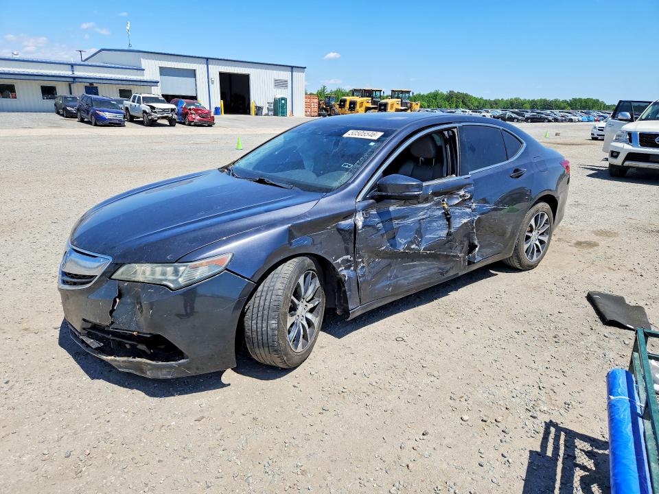 2016 Acura Tlx VIN 19UUB1F58GA011189 COPART salvage auction — SIDE, Nc - Salvage Certificate Of Title, sold $650 on 2026-07-04 (photo 1)