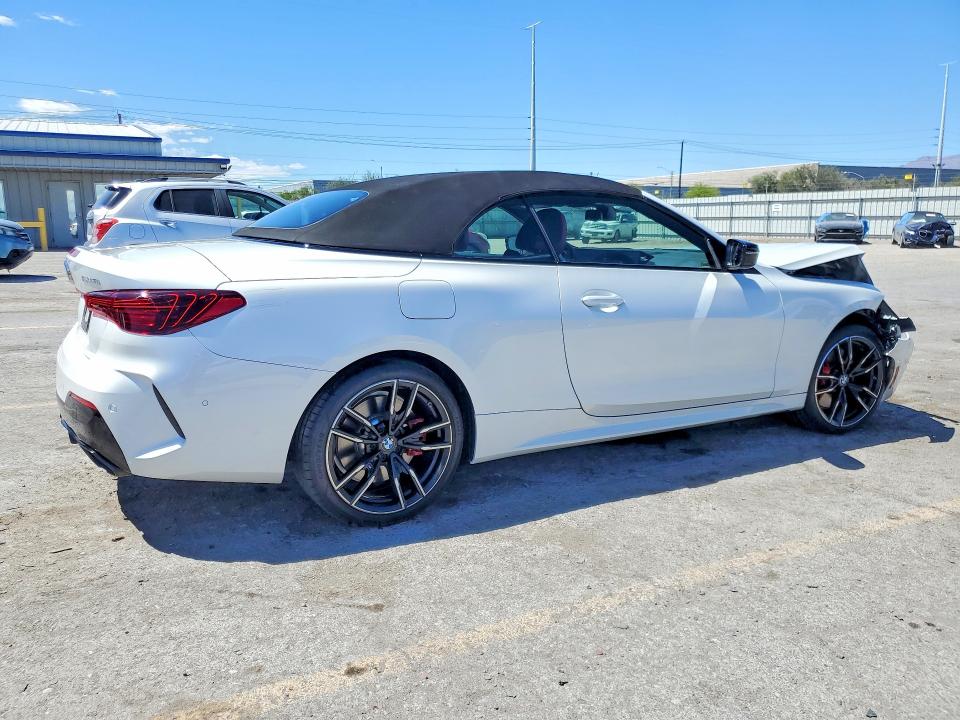 2026 BMW M4 VIN WBA63DB09TCW54937 COPART salvage auction — FRONT END, Nv - Salvage Title, sold $31,000 on 2026-07-24 (photo 3)
