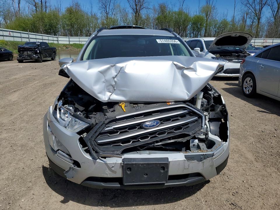 2021 Ford Ecosport VIN MAJ3S2GE7MC398323 COPART salvage auction — FRONT END, Mi - Scrap Certificate Of Title, sold $775 on 2026-07-29 (photo 5)
