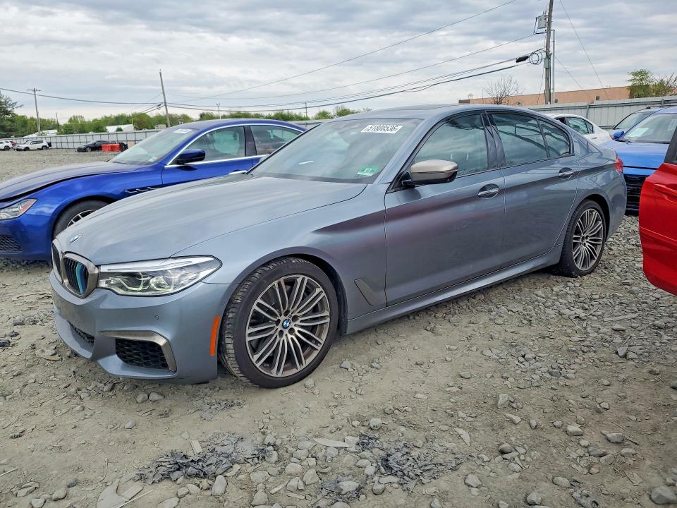 2018 BMW M5 VIN WBAJB9C58JB035026 COPART salvage auction — MECHANICAL, NJ - CERT OF TITLE-SALVAGE, sold $3,700 on 2026-07-20 (photo 1)