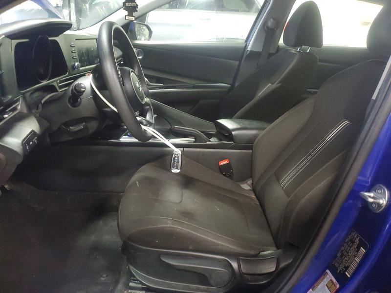 2023 Hyundai Elantra VIN KMHLM4AG0PU468118 COPART salvage auction — FRONT END, Il - Salvage Certificate, sold $3,650 on 2026-07-09 (photo 7)