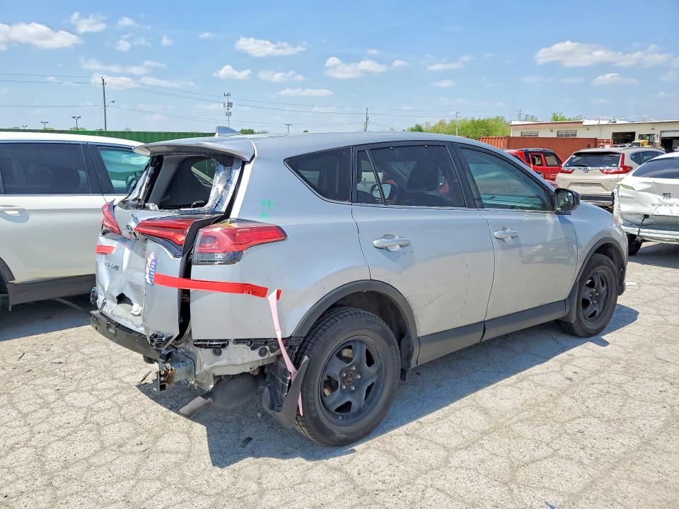 2018 Toyota Rav 4 VIN 2T3BFREV3JW843980 COPART salvage auction — REAR END, In - Certificate Of Title, sold $6,400 on 2026-07-02 (photo 3)