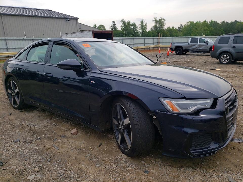 2021 Audi A6 VIN WAUL2AF21MN063376 COPART salvage auction — SIDE, Va - Cert Of Title - Salvage, sold $6,800 on 2026-07-10 (photo 4)
