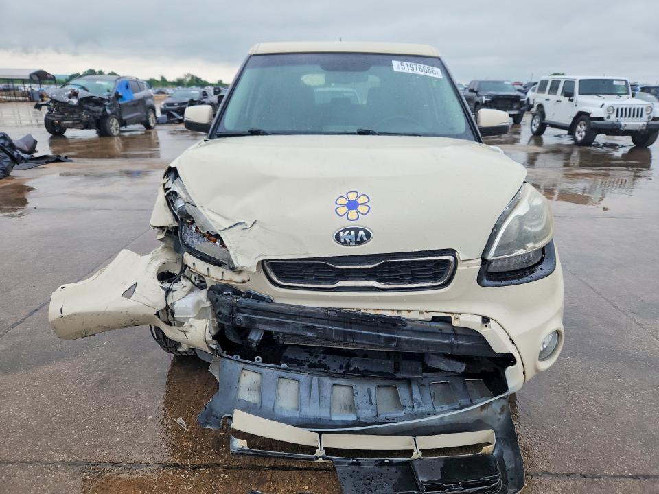 2013 Kia Soul VIN KNDJT2A69D7485066 COPART salvage auction — FRONT END, Tx - Certificate Of Title, sold $750 on 2026-07-02 (photo 5)