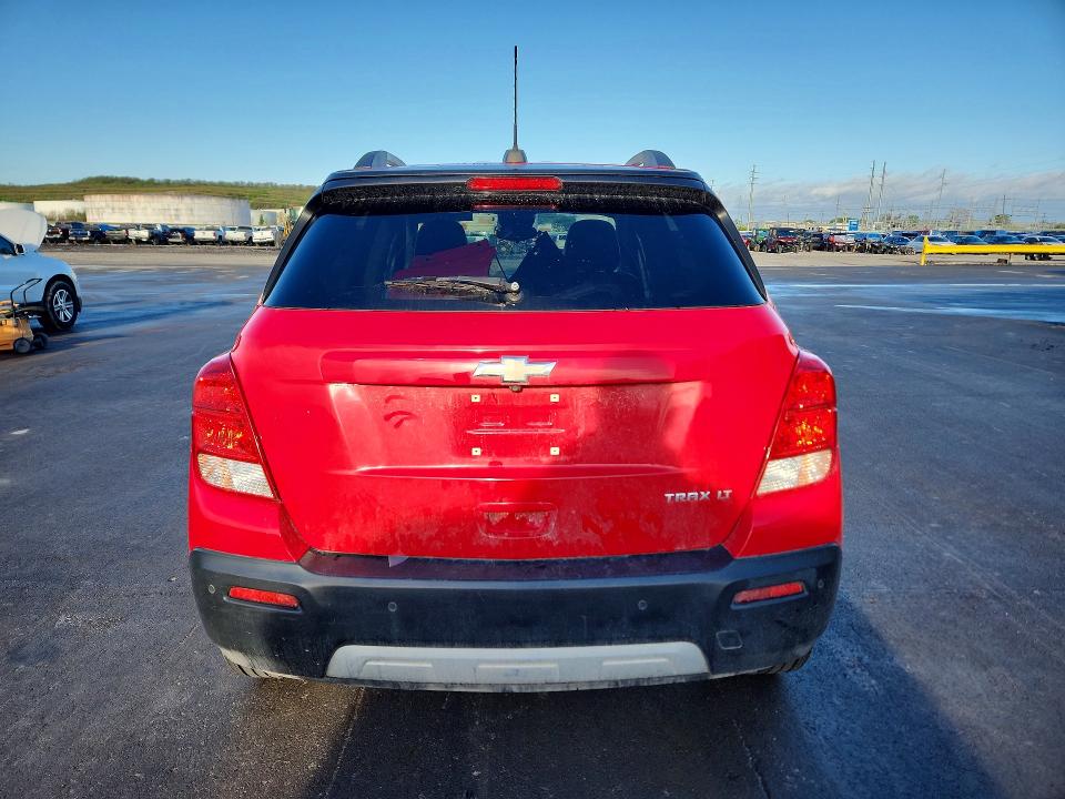 2015 Chevrolet Trax VIN KL7CJLSB9FB156915 COPART salvage auction — FRONT END, Ok - Cert Of Title-Salvage, sold $850 on 2026-07-08 (photo 6)