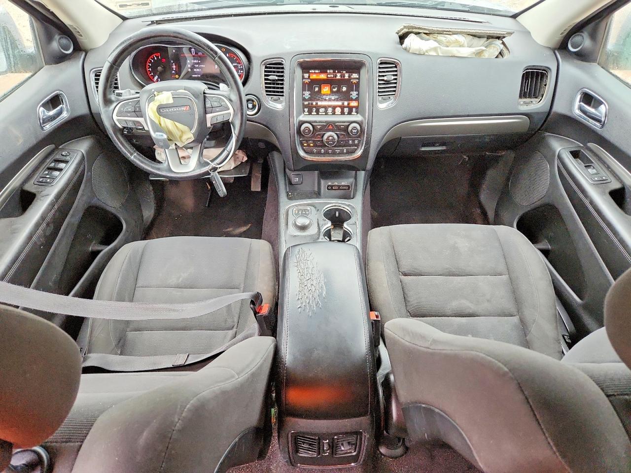 2017 Dodge Durango VIN 1C4RDHAG2HC680550 COPART salvage auction — Front End, ID - SALVAGE CERTIFICATE OF TITLE, sold $2,950 on 2026-07-09 (photo 8)