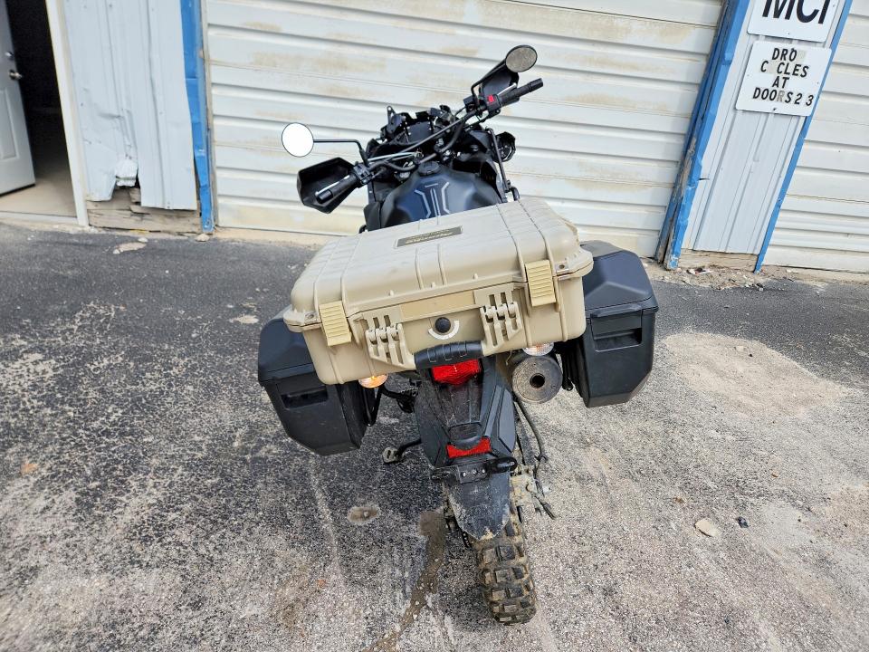2023 Kawasaki Klr 650 VIN ML5KLEL18PDA18991 COPART salvage auction — FRONT END, Salvage Title, sold $550 on 2026-07-30 (photo 4)