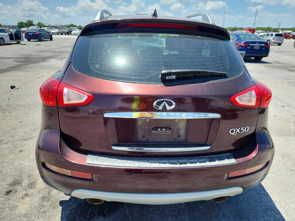 2016 Infiniti Qx50 VIN JN1BJ0RP1GM232621 COPART salvage auction — FRONT END, Ms - Cert Of Title-Salvaged, sold $400 on 2026-07-07 (photo 6)