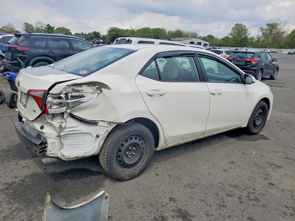 2015 Toyota Corolla VIN 5YFBURHE5FP246932 COPART salvage auction — REAR END, Nj - Cert Of Title-Salvage, sold $500 on 2026-07-21 (photo 3)