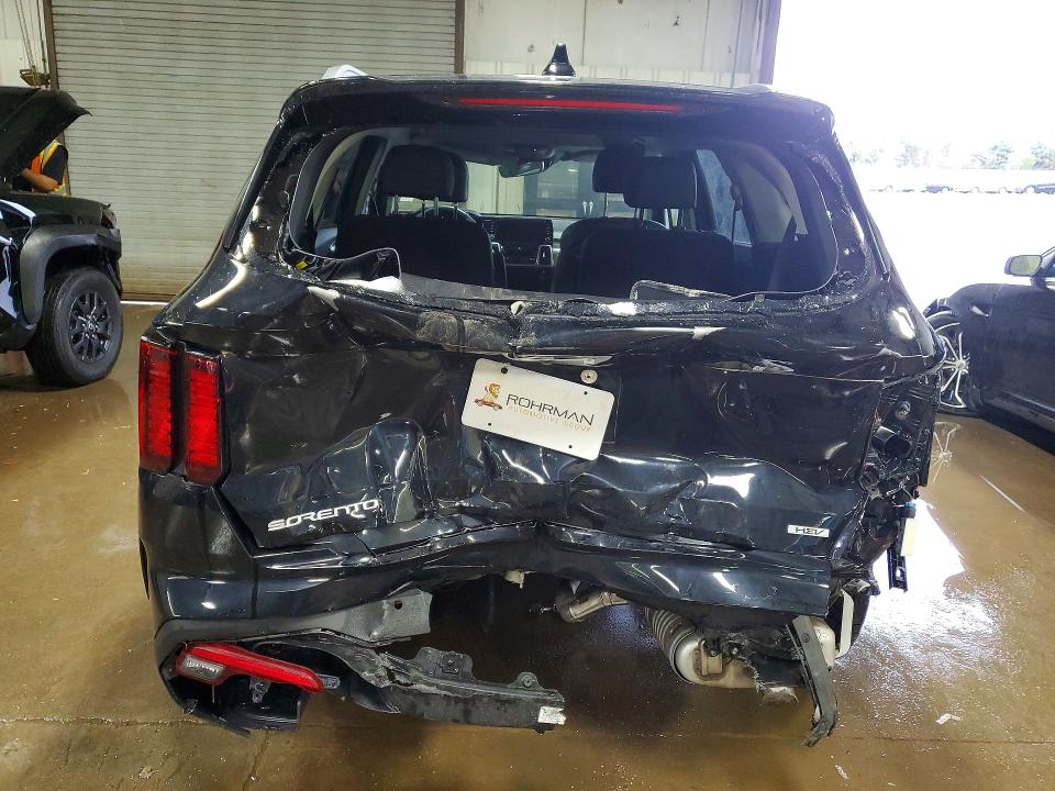 2023 Kia Sorento VIN KNDRHDLG7P5206784 COPART salvage auction — REAR END, Il - Salvage Certificate, sold $250 on 2026-07-21 (photo 6)