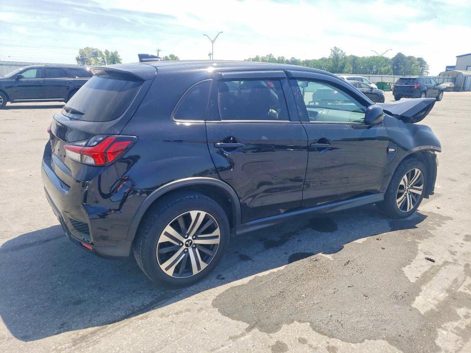 2020 Mitsubishi Outlander VIN JA4AP3AU2LU015366 COPART salvage auction — FRONT END, Nc - Salvage Certificate Of Title, sold $1,850 on 2026-07-09 (photo 3)