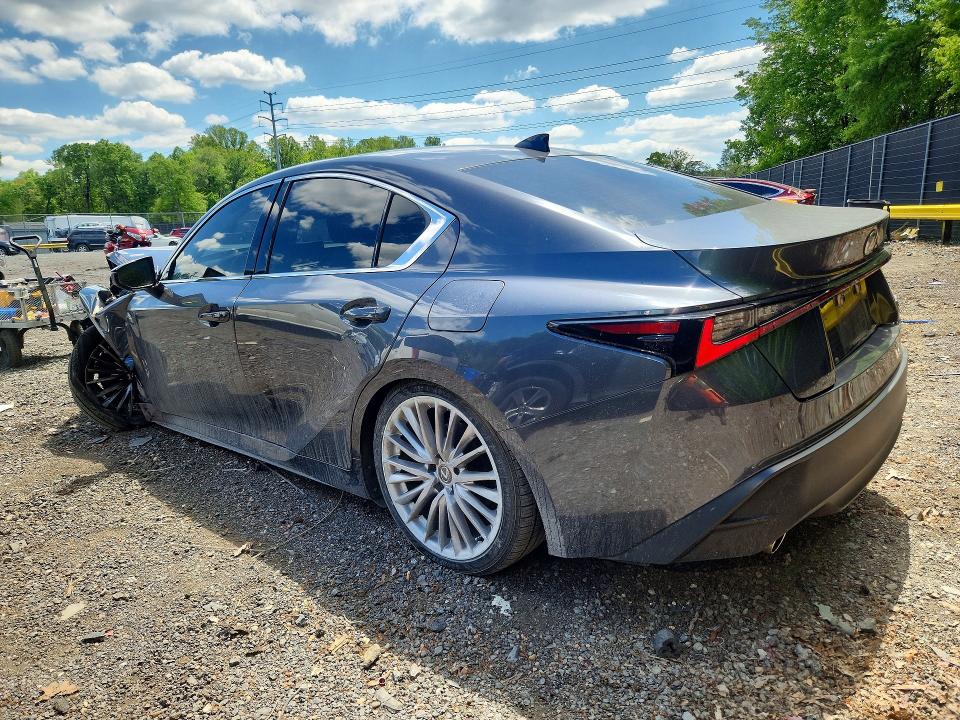 2023 Lexus Is VIN JTHD81F2XP5050764 COPART salvage auction — FRONT END, Md - Cert Of Salvage < 75% Damage, sold $3,150 on 2026-07-28 (photo 2)