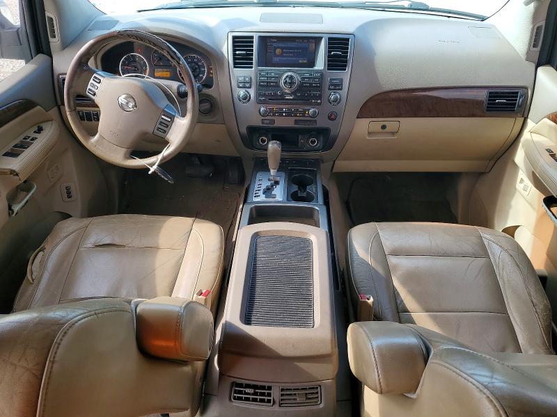 2011 Nissan Armada VIN 5N1BA0NF3BN618479 COPART salvage auction — SIDE, Tx - Certificate Of Title, sold $550 on 2026-07-02 (photo 8)