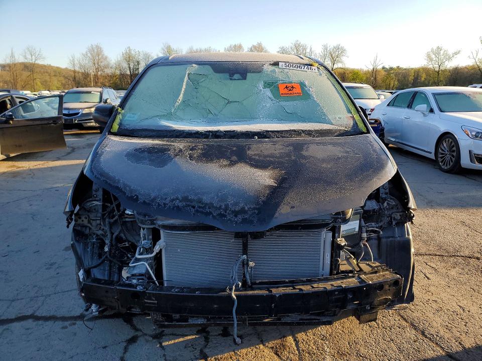 2020 Toyota Sienna VIN 5TDZZ3DC2LS066814 COPART salvage auction — FRONT END, Ny - Certificate Of Title, sold $5,000 on 2026-07-02 (photo 5)