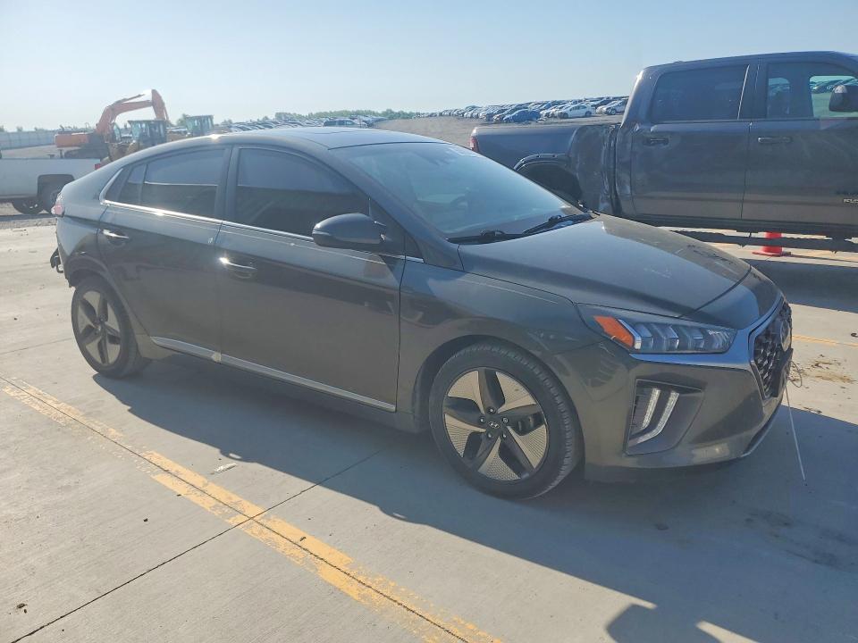 2021 Hyundai Ioniq VIN KMHC85LCXMU248338 COPART salvage auction — REAR END, Ky - Cert Of Title-Salvage, sold $4,100 on 2026-07-23 (photo 4)