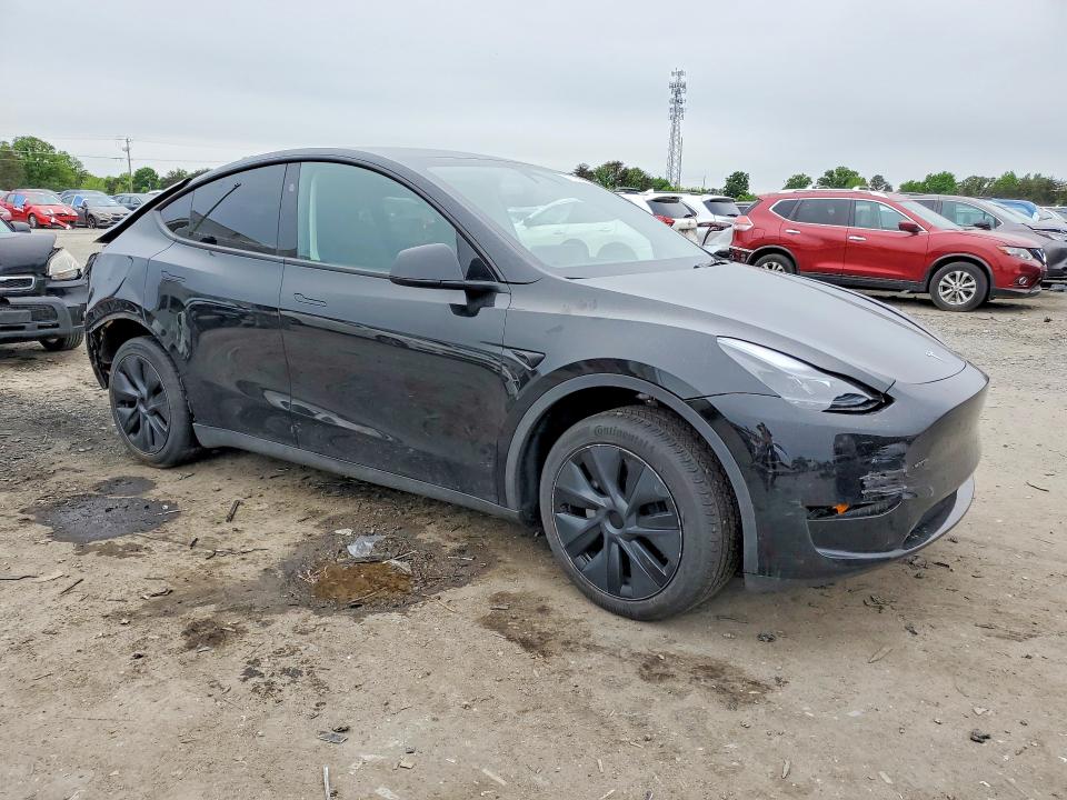 2025 Tesla Model y VIN 7SAYGDED3SF218975 COPART salvage auction — REAR END, Pa - Certificate Of Salvage, sold $13,000 on 2026-07-08 (photo 4)
