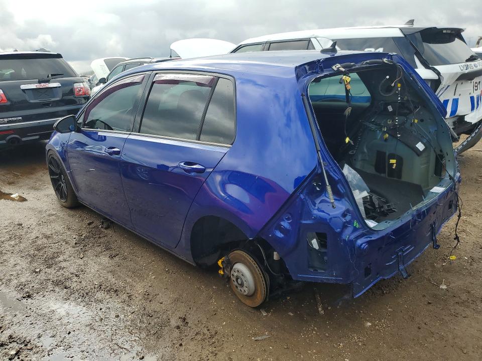 2017 Volkswagen Golf VIN WVWVF7AU0HW148723 COPART salvage auction — REAR END, Salvage Title, sold $7,100 on 2026-09-03 (photo 2)
