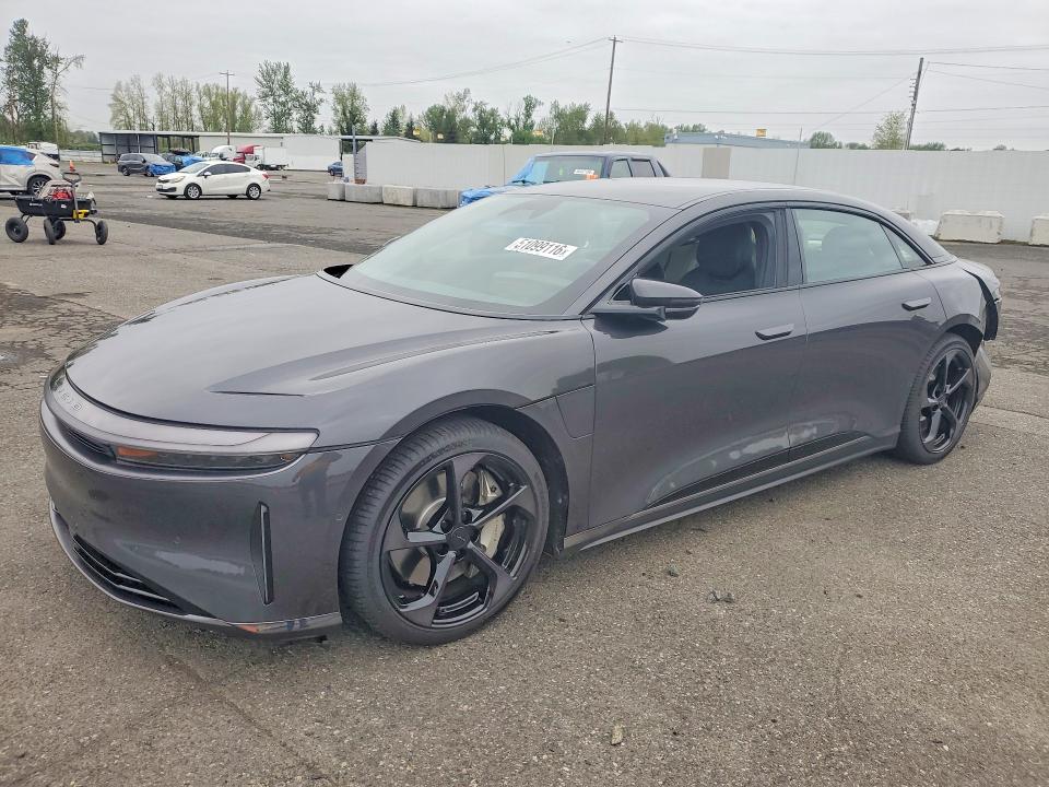 2024 Lucid VIN 50EA1PGA9RA006438 COPART salvage auction — SIDE, Or - Salvage Title Certificate, sold $14,100 on 2026-07-27 (photo 1)