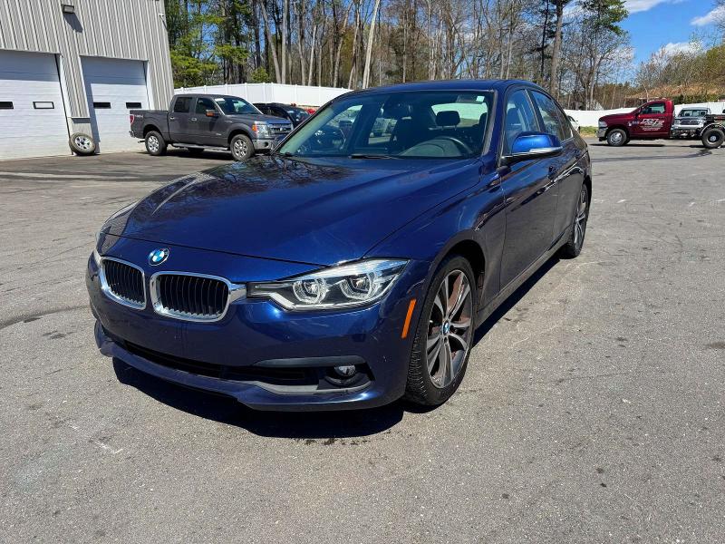 2018 BMW 3 series VIN WBA8E5G54JNU47029 COPART salvage auction — MINOR DENT/SCRATCHES, Ny - Certificate Of Title, sold $1,200 on 2026-07-30 (photo 1)