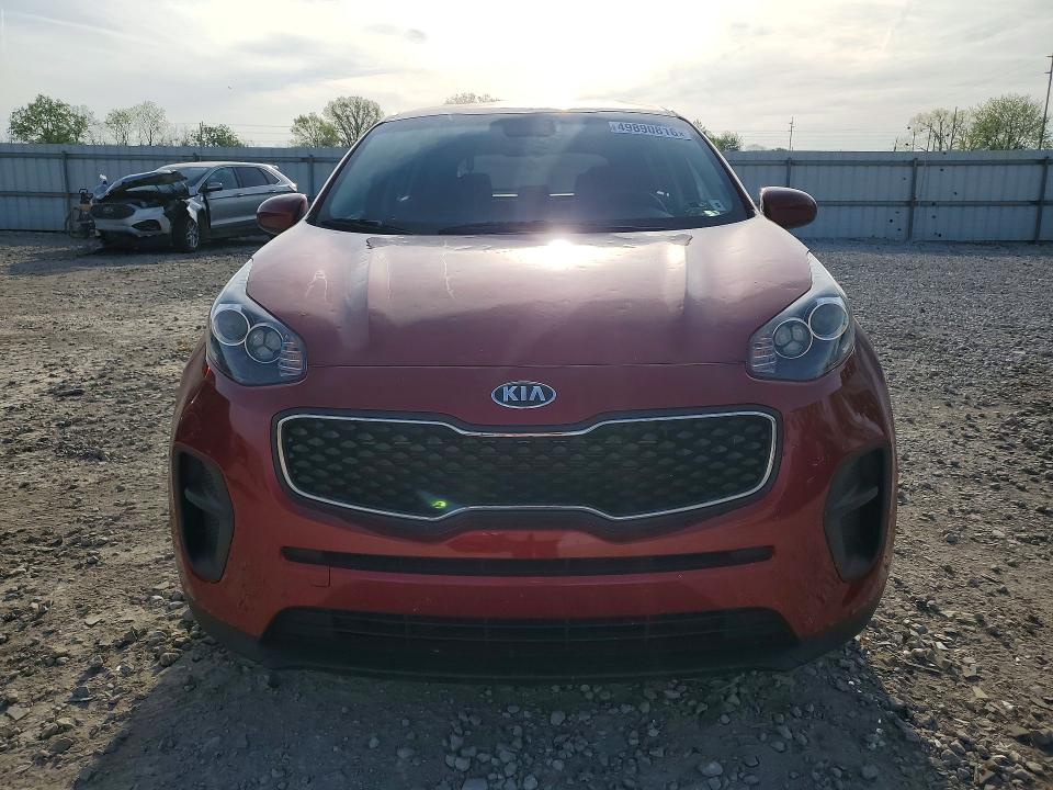 2019 Kia Sportage VIN KNDPM3AC7K7492274 COPART salvage auction — HAIL, OH, sold $3,750 on 2026-07-17 (photo 5)