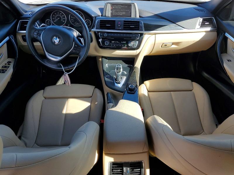 2017 BMW 3 series VIN WBA8B9C50HK676485 COPART salvage auction — REAR END, Hi - Certificate Of Salvage, sold $2 on 2026-07-06 (photo 8)