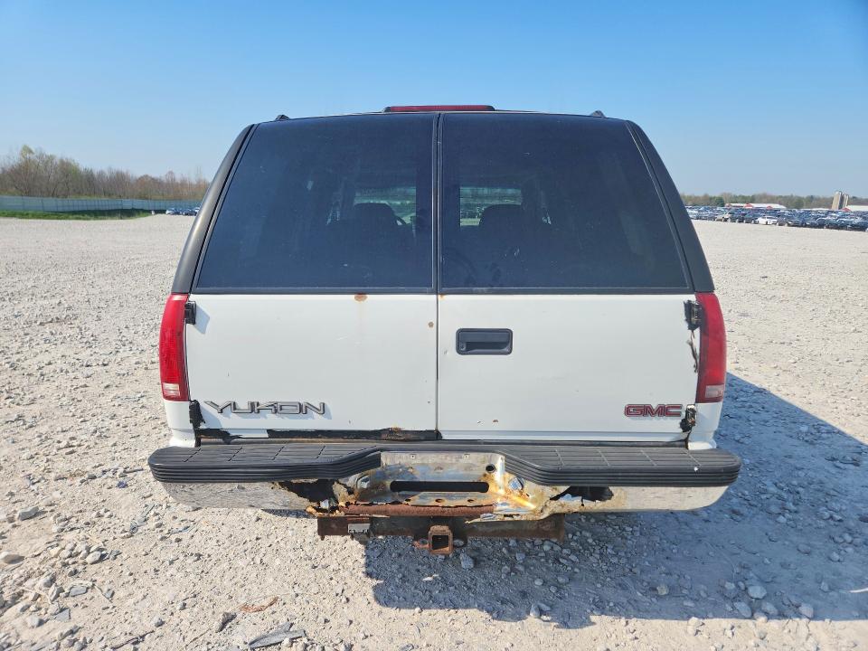 1998 Gmc Yukon VIN 1GKEK13R0WJ724262 COPART salvage auction — FRONT END, Mi - Certificate Of Title, sold $825 on 2026-07-02 (photo 6)