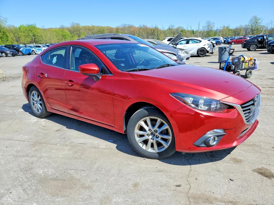 2014 Mazda 3 VIN 3MZBM1V77EM118783 COPART salvage auction — SIDE, Salvage Title, sold $650 on 2026-07-09 (photo 4)