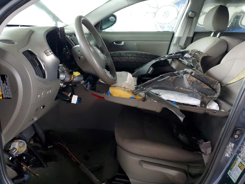 2011 Kia Sportage VIN KNDPB3A29B7077714 COPART salvage auction — VANDALISM, Ca - Salvage Certificate, sold $250 on 2026-07-02 (photo 7)