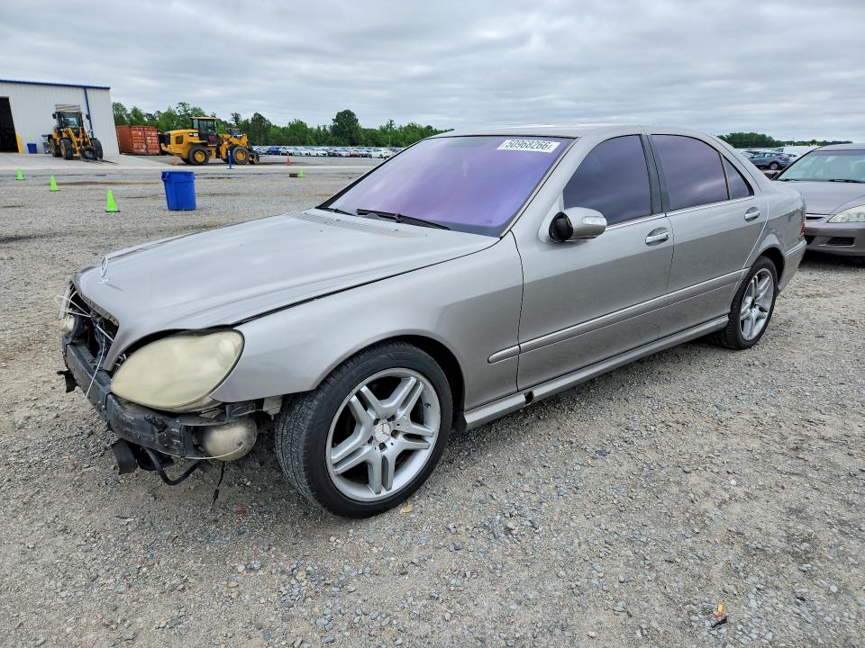 2006 Mercedes-benz S-klasse VIN WDBNG75J06A484488 COPART salvage auction — FRONT END, Nc - Salvage Certificate Of Title, sold $750 on 2026-07-13 (photo 1)