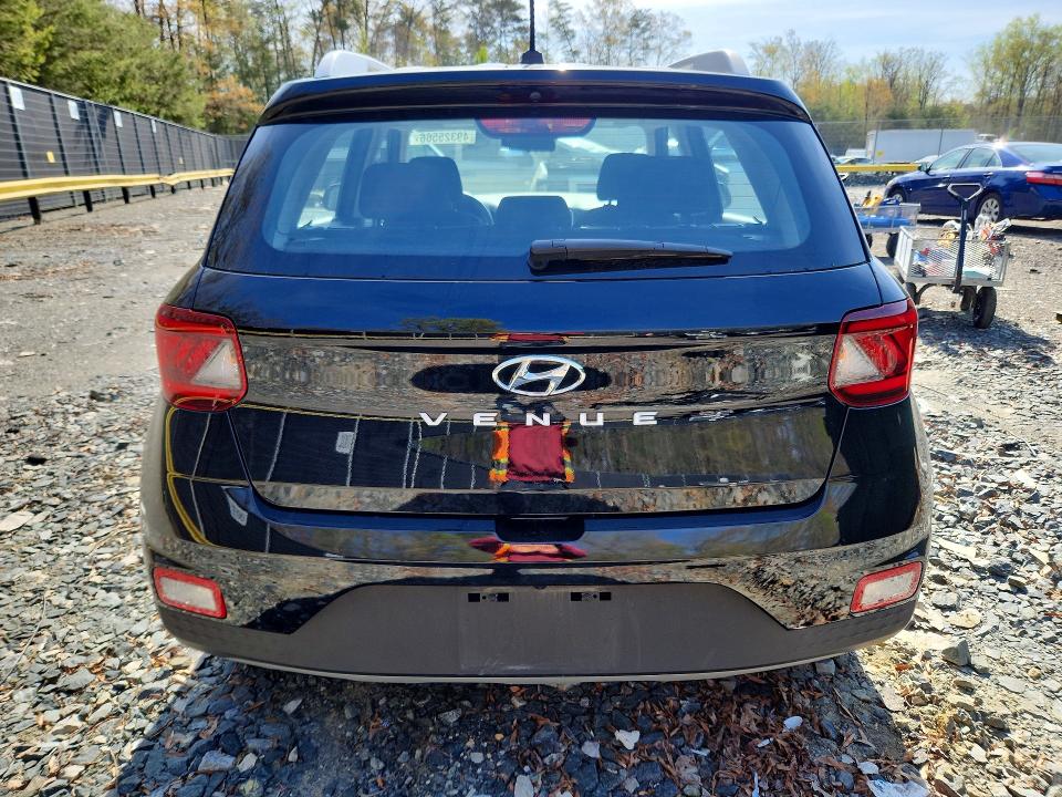 2025 Hyundai Venue VIN KMHRC8A31SU414577 COPART salvage auction — FRONT END, Id - Salvage Certificate Of Title, sold $225 on 2026-07-21 (photo 6)