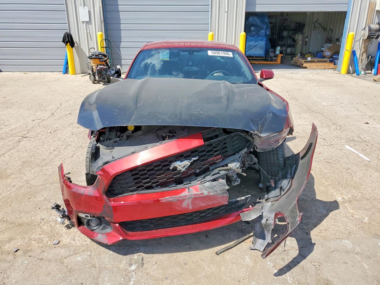 2017 Ford Mustang VIN 1FA6P8TH6H5329084 COPART salvage auction — Front End, TN - SALVAGE CERTIFICATE, sold $1,750 on 2026-07-09 (photo 5)