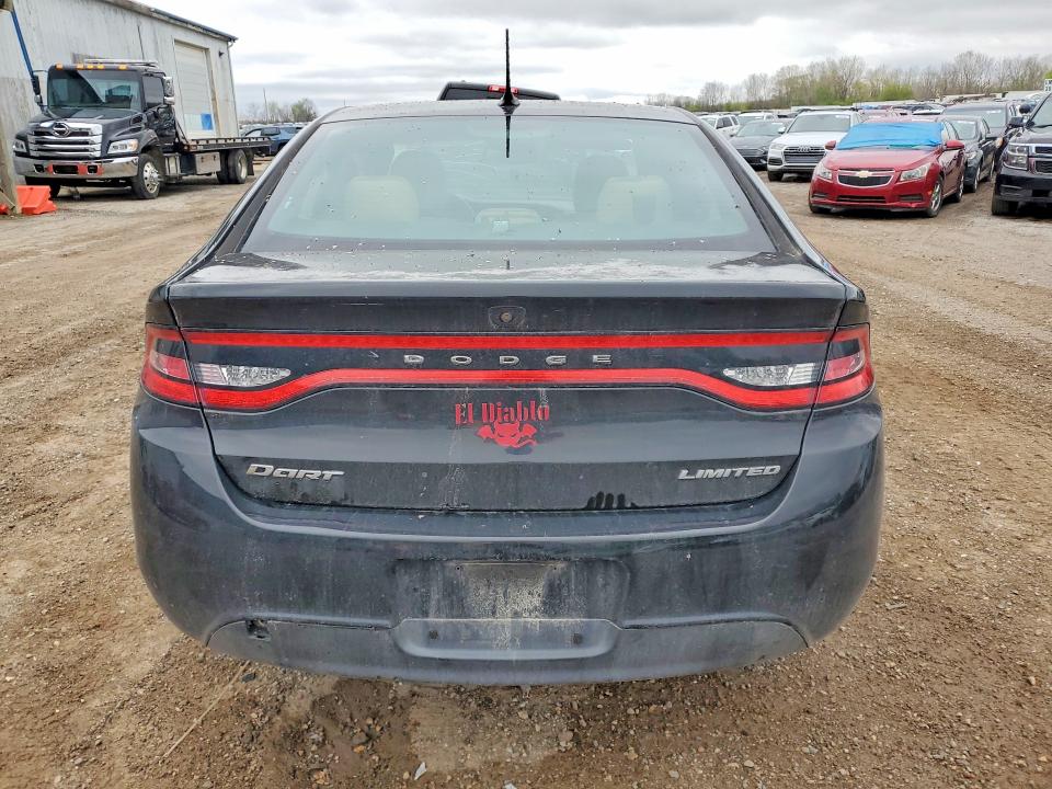 2013 Dodge Dart VIN 1C3CDFCA6DD225177 COPART salvage auction — SIDE, Mi - Certificate Of Title, sold $1,300 on 2026-07-22 (photo 6)