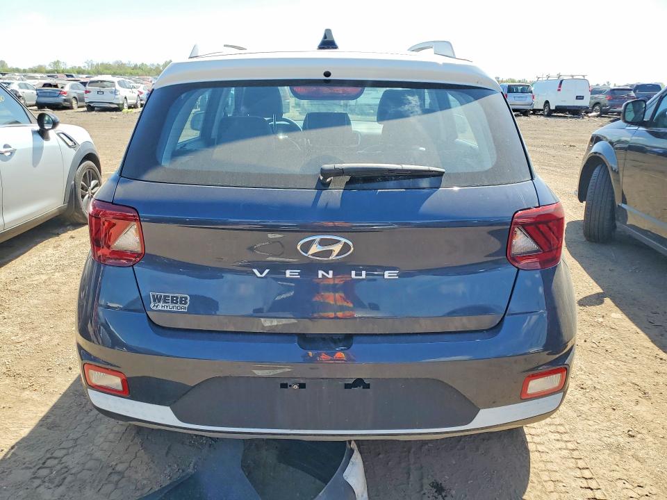2022 Hyundai Venue VIN KMHRC8A32NU207992 COPART salvage auction — FRONT END, Il - Salvage Certificate, sold $4,550 on 2026-07-02 (photo 6)