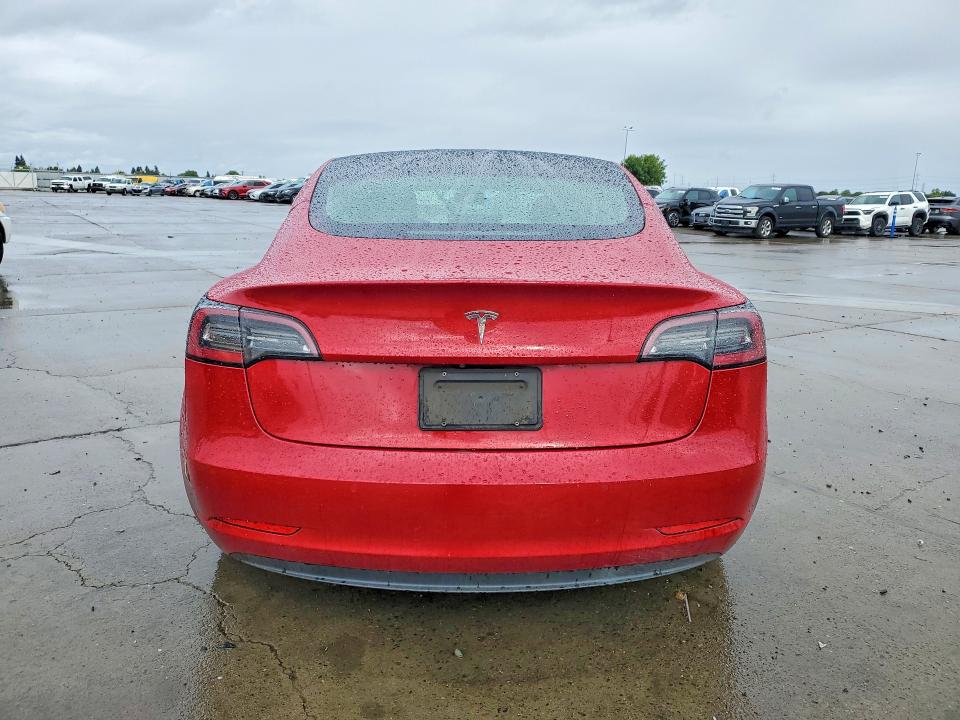 2019 Tesla Model 3 VIN 5YJ3E1EA4KF357644 COPART salvage auction — FRONT END, Ca - Salvage Certificate, sold $2,100 on 2026-07-13 (photo 6)