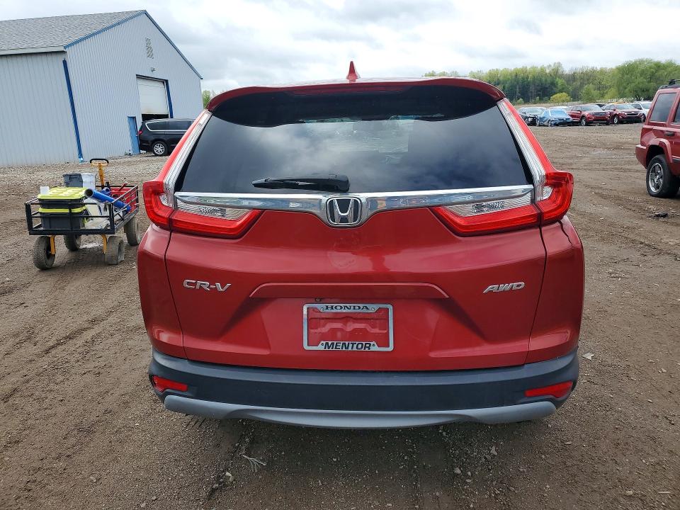 2017 Honda Cr-v VIN 5J6RW2H86HL075074 COPART salvage auction — HAIL, Oh - Cert Of Title-Salvage, sold $6,500 on 2026-07-02 (photo 6)