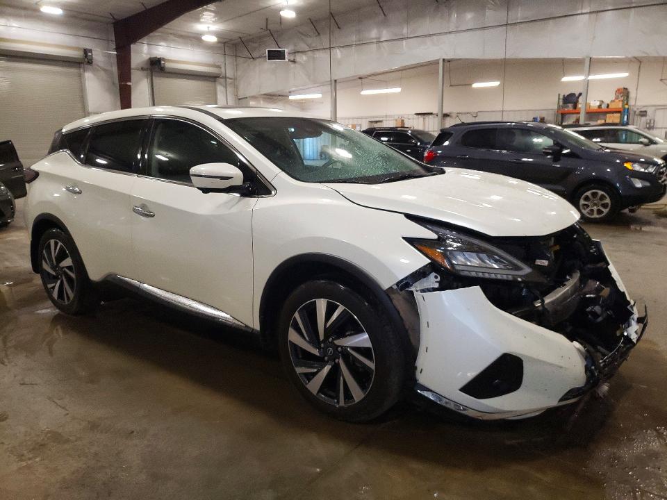 2024 Nissan Murano VIN 5N1AZ2CS0RC113263 COPART salvage auction — FRONT END, Mn - Cert Of Title-Salvage, sold $9,600 on 2026-07-20 (photo 4)