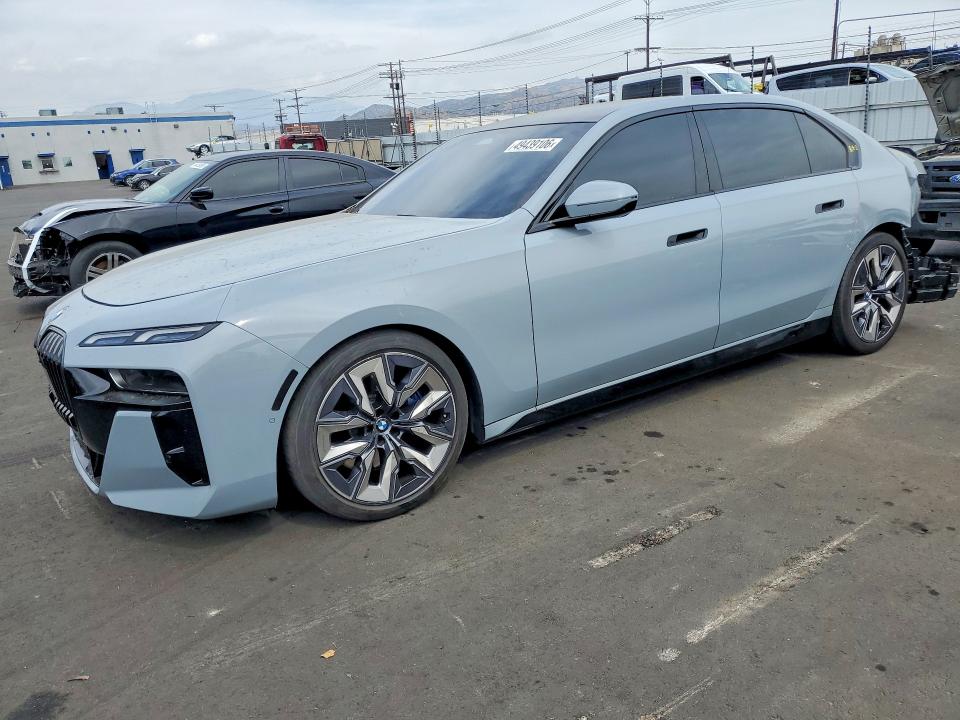 2024 BMW 7er VIN WBA23EH00RCP97991 COPART salvage auction — REAR END, Ca - Salvage Certificate, sold $41,500 on 2026-07-06 (photo 1)