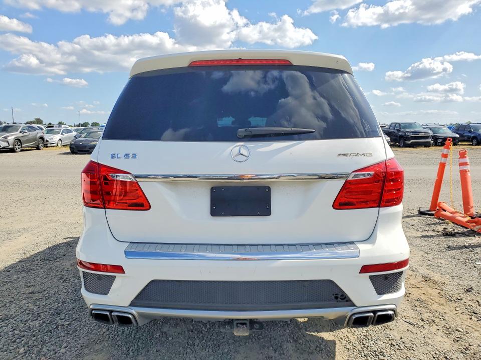 2016 Mercedes-benz Gl-klasse VIN 4JGDF7EE3GA670753 COPART salvage auction — FRONT END, Ca - Salvage Certificate (P), sold $7,600 on 2026-07-07 (photo 6)