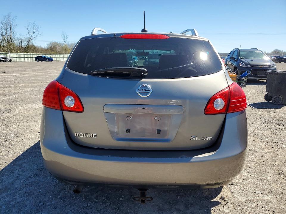 2008 Nissan Rogue sport VIN JN8AS58V18W403784 COPART salvage auction — MECHANICAL, Ny - Certificate Of Title, sold $400 on 2026-07-06 (photo 6)