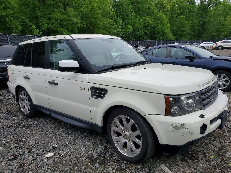 2009 Land rover Range rover sport VIN SALSK25409A196547 COPART salvage auction — FRONT END, IN - CERTIFICATE OF TITLE, sold $375 on 2026-07-29 (photo 4)