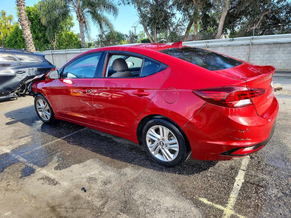 2019 Hyundai Elantra VIN KMHD84LF2KU745826 COPART salvage auction — FRONT END, CA - CERTIFICATE OF TITLE, sold $1,100 on 2026-07-02 (photo 2)