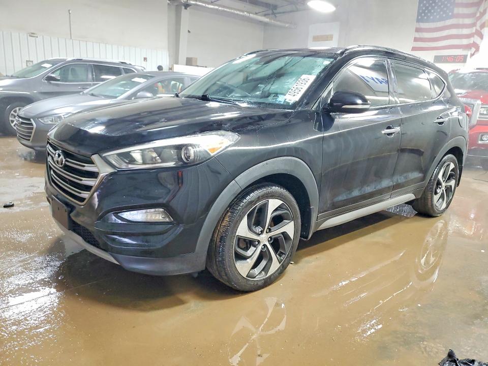 2017 Hyundai Tucson VIN KM8J3CA29HU339143 COPART salvage auction — HAIL, Il - Salvage Certificate, sold $3,050 on 2026-07-16 (photo 1)